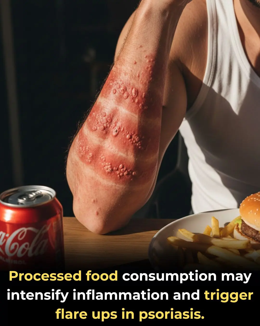 Ultra-Processed Foods Linked to Increased Psoriasis Flare-Ups, Study Finds