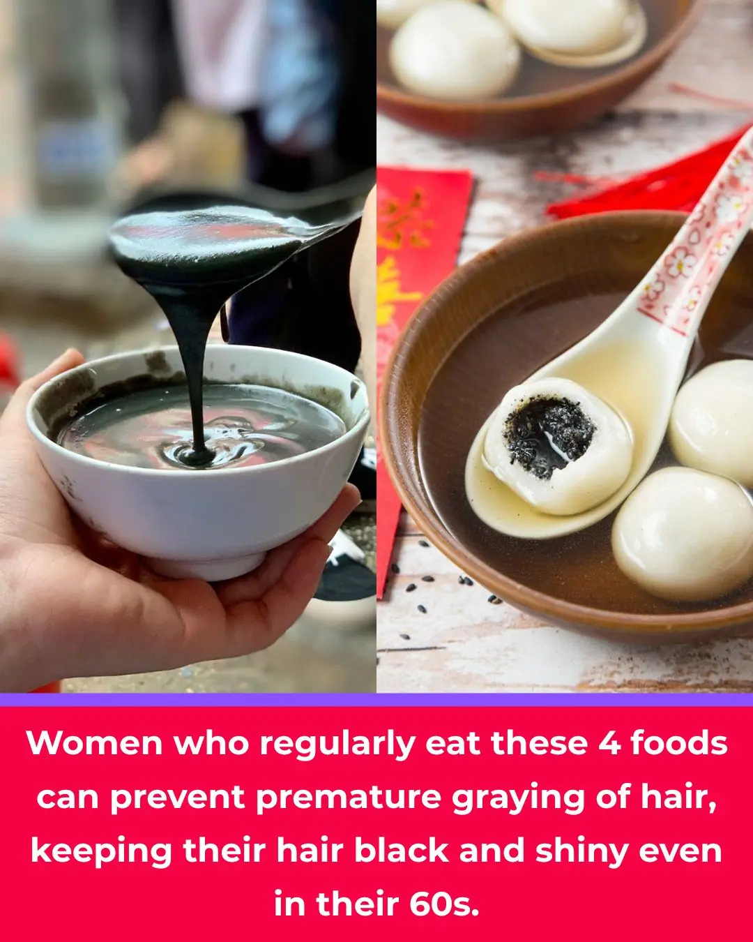 Women Who Regularly Eat These 4 Foods Can Help Prevent Premature Gray Hair — Even in Their 60s, Hair Can Stay Dark and Shiny