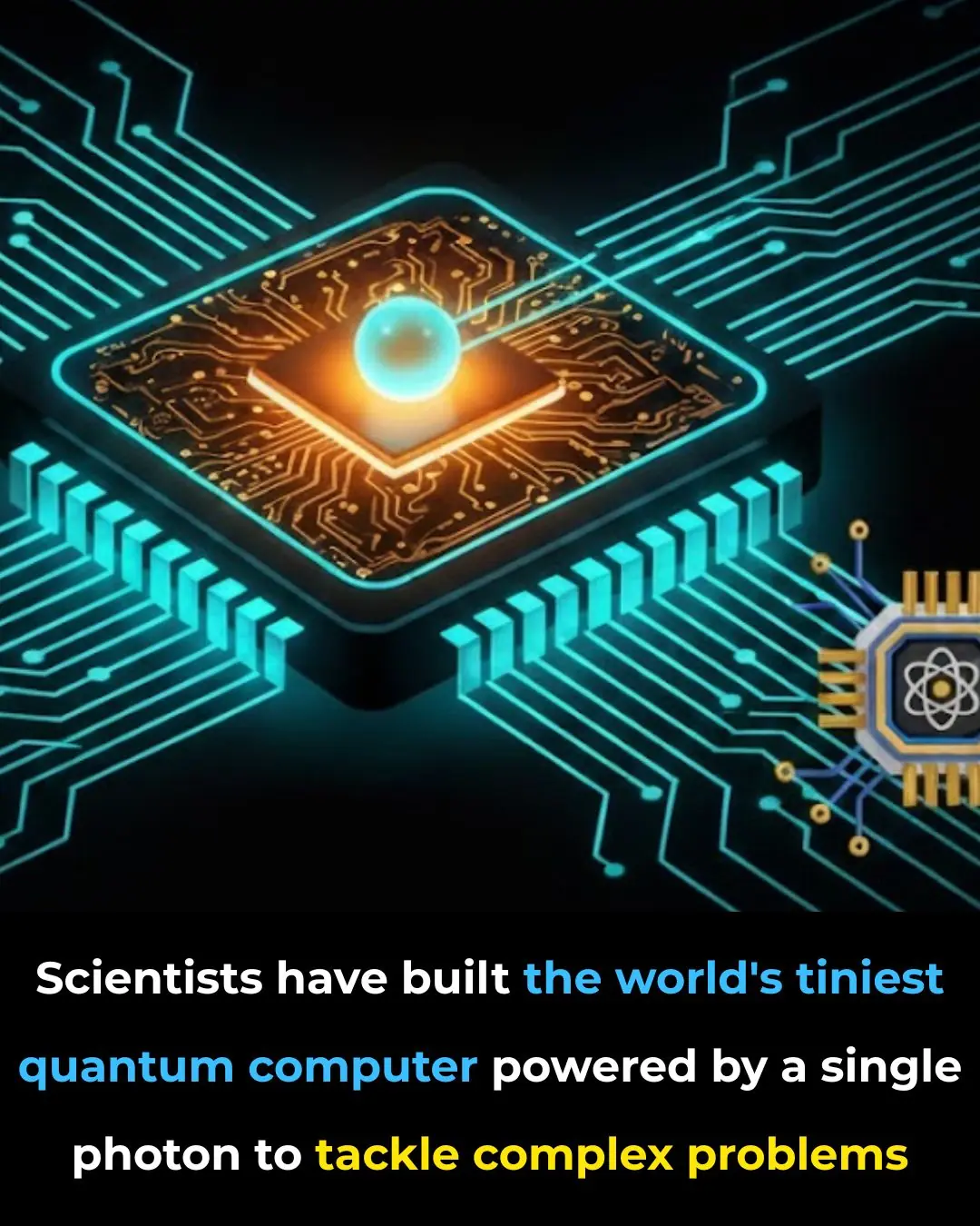 World's Smallest Quantum Computer Powered by a Single Photon: A Breakthrough in Quantum Computing