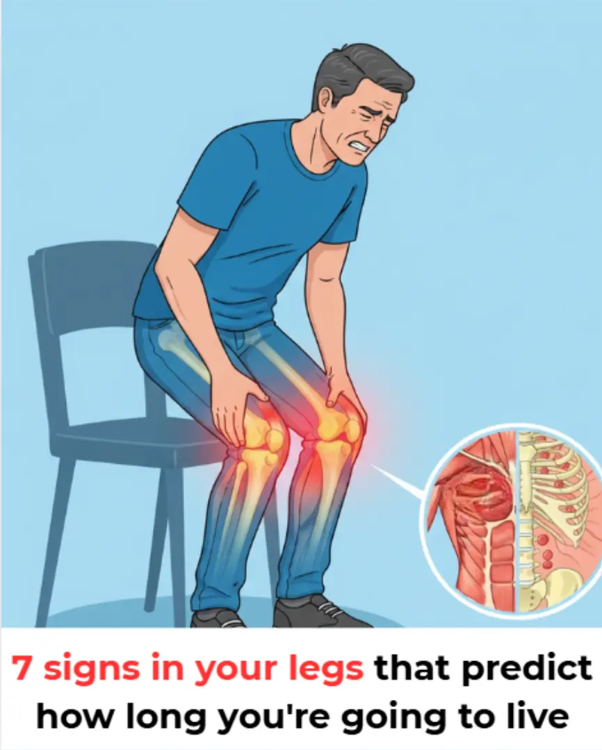 7 signs in your legs that predict how long you’re going to live