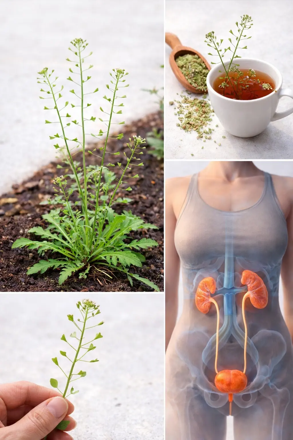 Shepherd’s Purse: The Simple Wild Plant Anyone Can Use for Women’s Health, Digestion, and Urinary Support