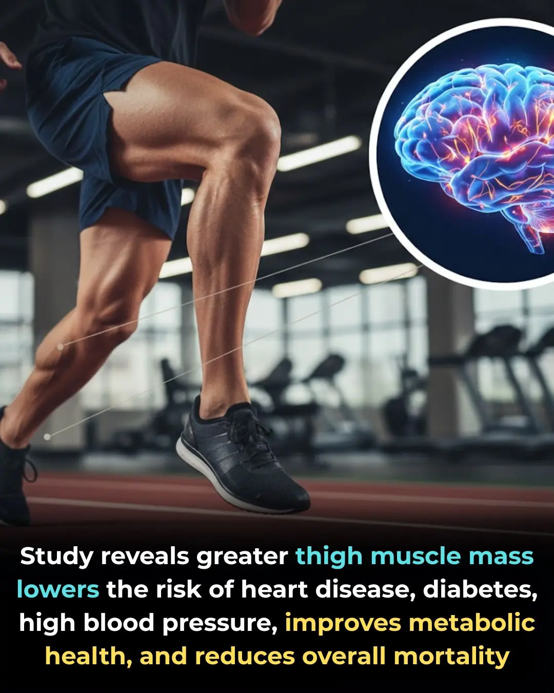Strong Thigh Muscles Linked to Lower Risk of Heart Disease and Early Death, Study Finds