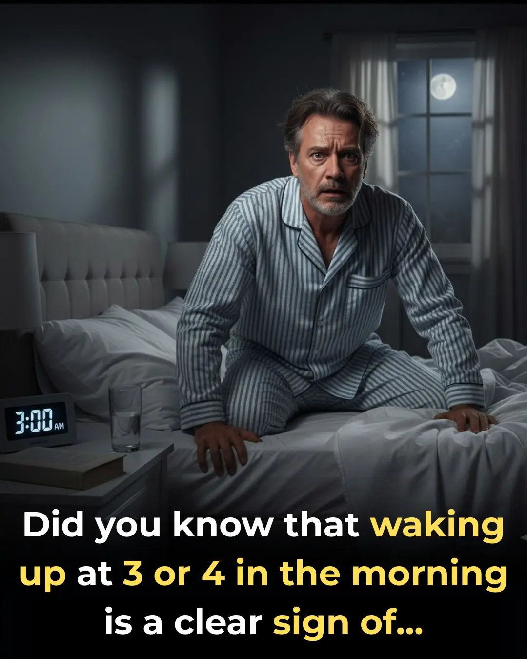 Did You Know That Waking Up At 3 Or 4 In The Morning Is A Clear Sign Of