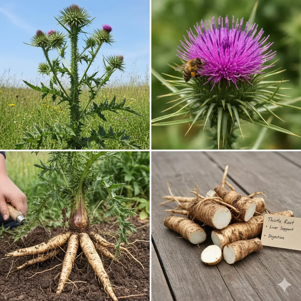 12 Benefits of Bull Thistle Root and How to Use It Naturally
