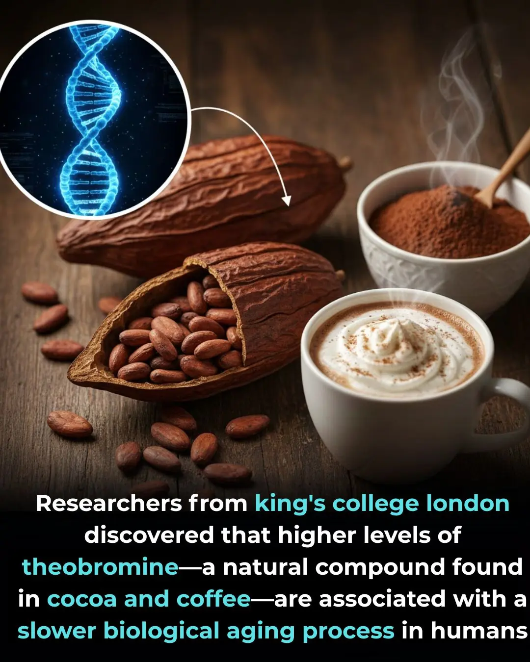 The Anti-Aging Potential of Theobromine: Slowing the Biological Clock