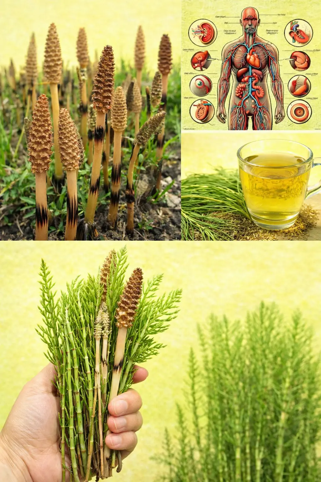 🌿 Horsetail Herb: Nature’s Hidden Gem for Hair, Bones, Skin & More