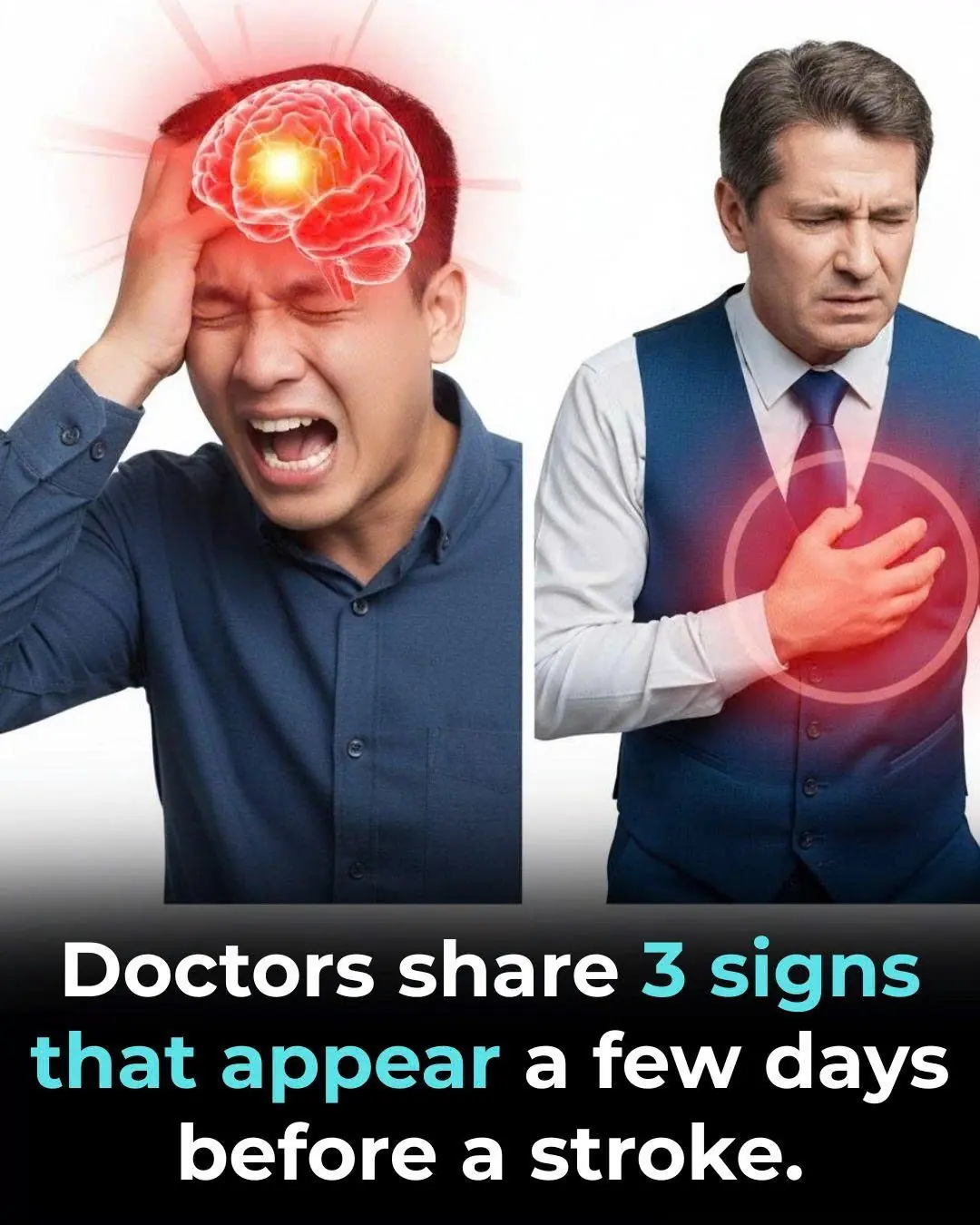 Doctor Shares Three Warning Signs That May Appear Days Before a Stroke