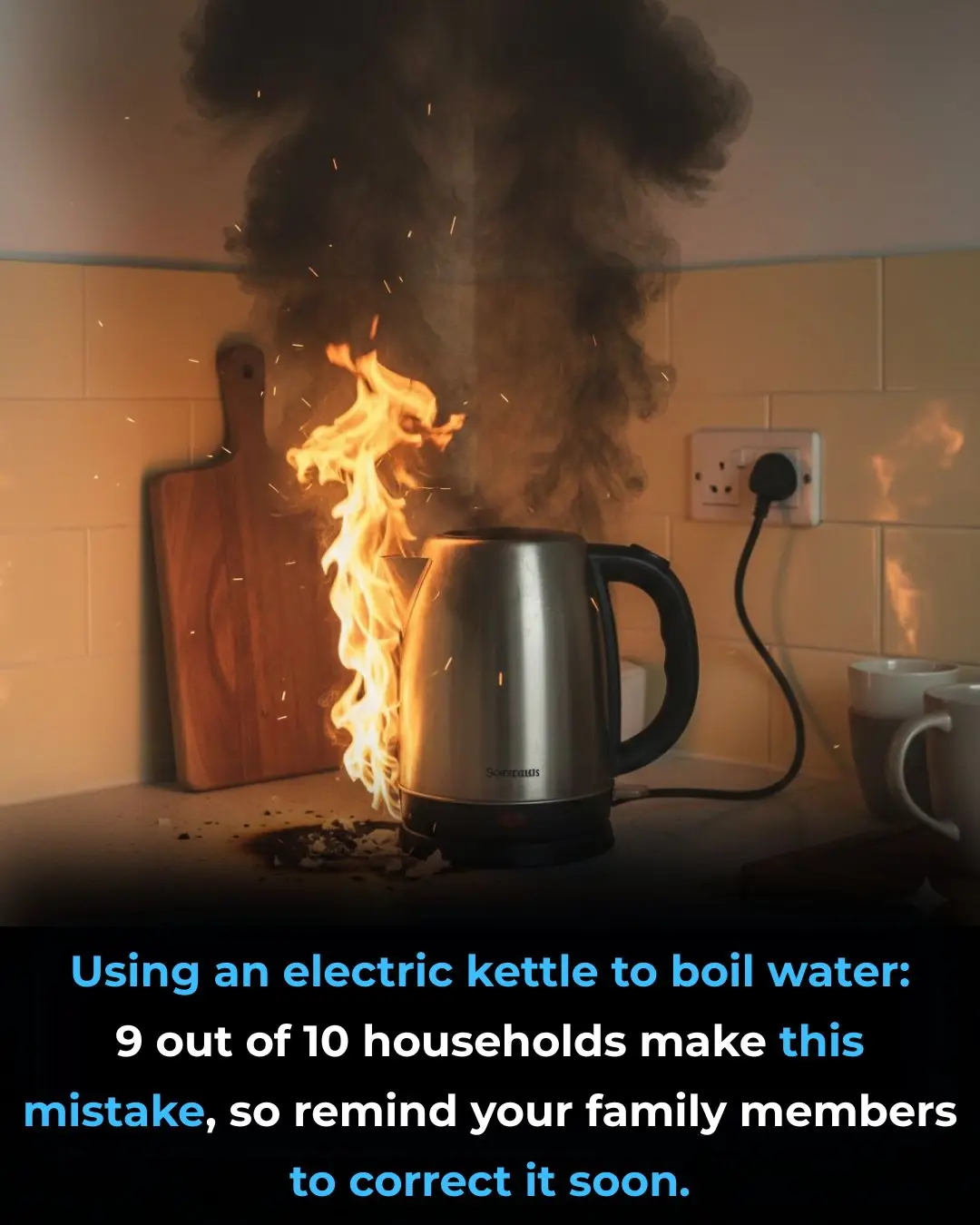 Using an electric kettle to boil water: 9 out of 10 households make this mistake, so remind your family members to correct it soon