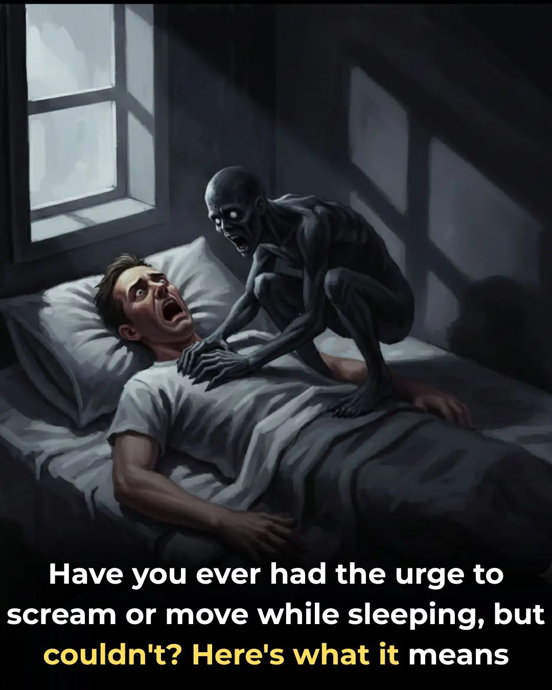 The strange phenomenon of sleep paralysis: When the body stops listening