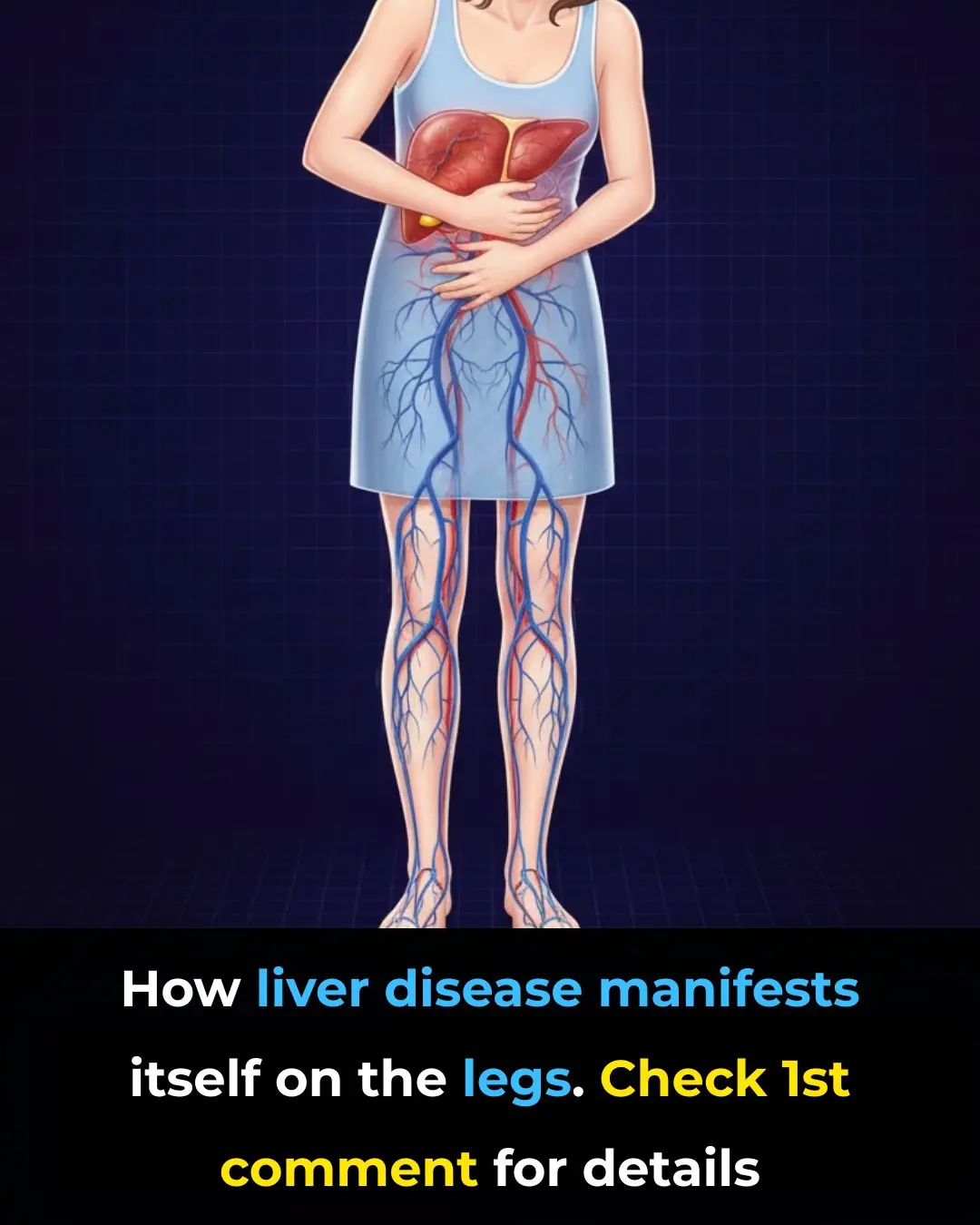 Your legs are screaming ‘HELP!:’ 5 warning signs from your liver