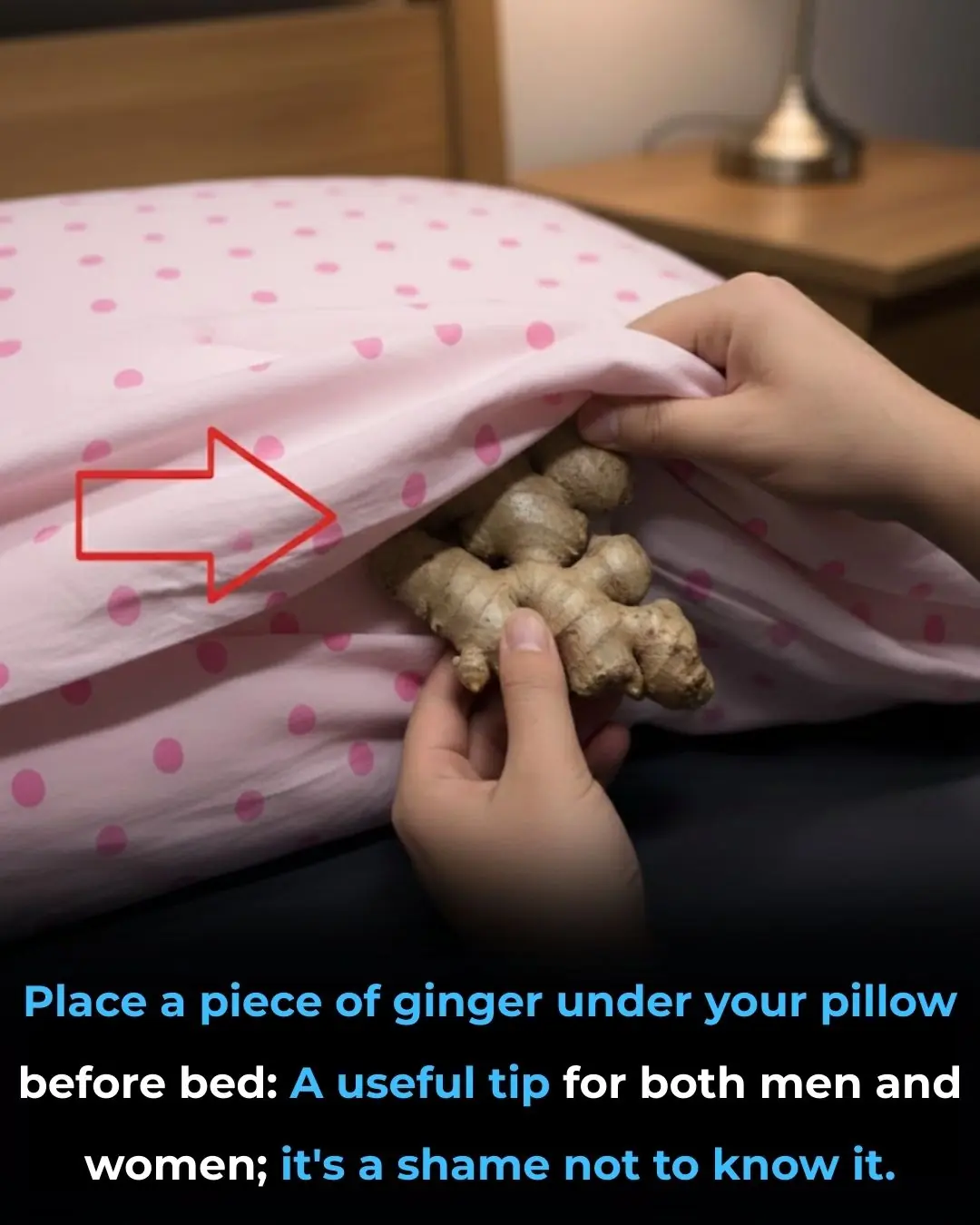The Benefits of Placing a Ginger Root Under Your Pillow Before Sleeping