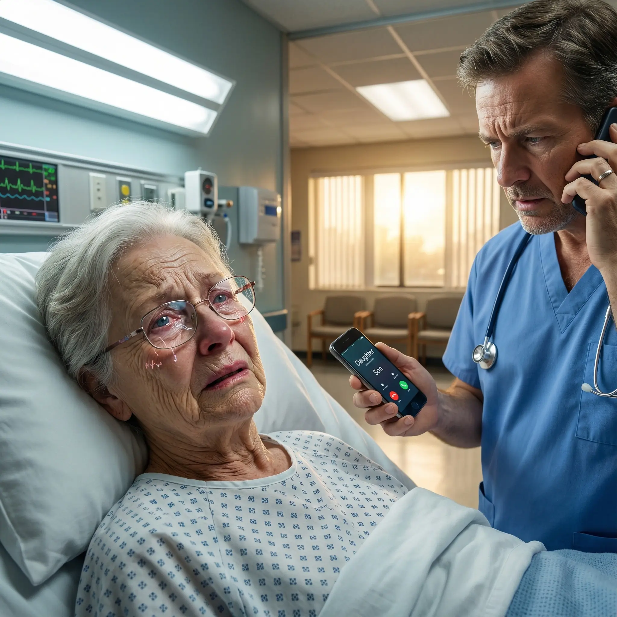 AT 3 AM, I ASKED MY CHILDREN TO TAKE ME TO THE HOSPITAL. I COULD BARELY STAND. THEY YAWNED AND SAID: ‘MOM, CALL AN UBER. WE HAVE WORK TOMORROW.’