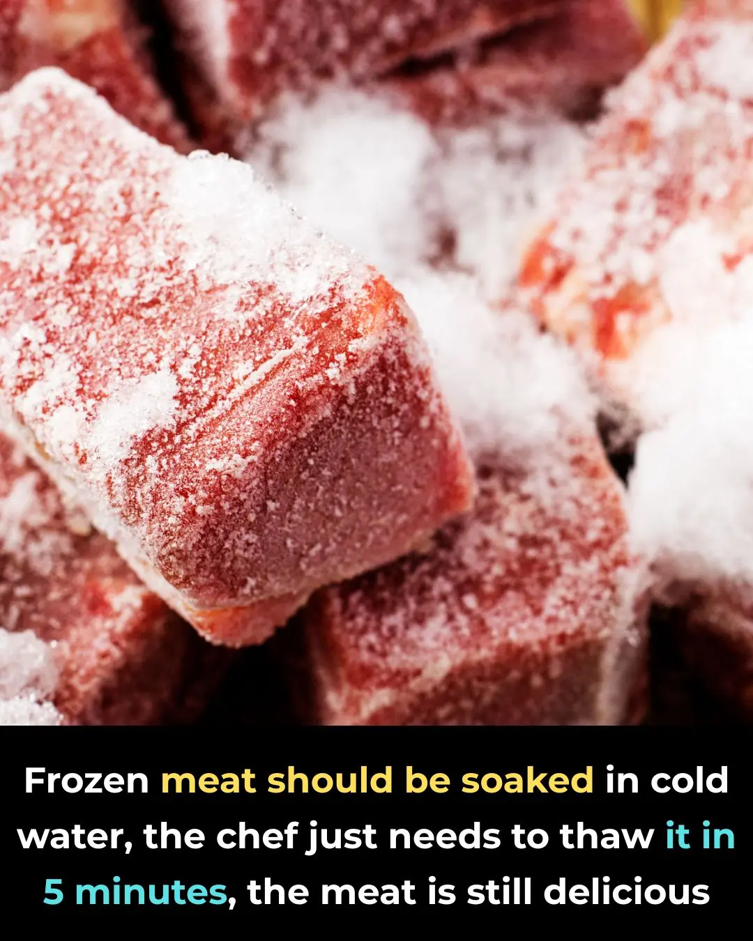 Don’t Soak Frozen Meat in Cold Water: A Chef’s 5-Minute Thawing Trick That Keeps Meat Tasty and Nutritious
