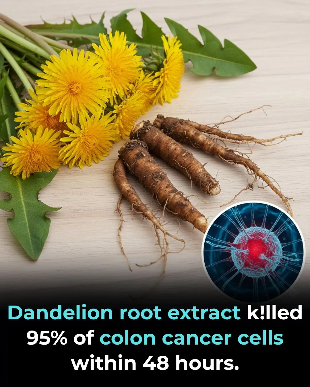 Selective Anti-Cancer Activity of Dandelion Root Extract in Colorectal Cancer