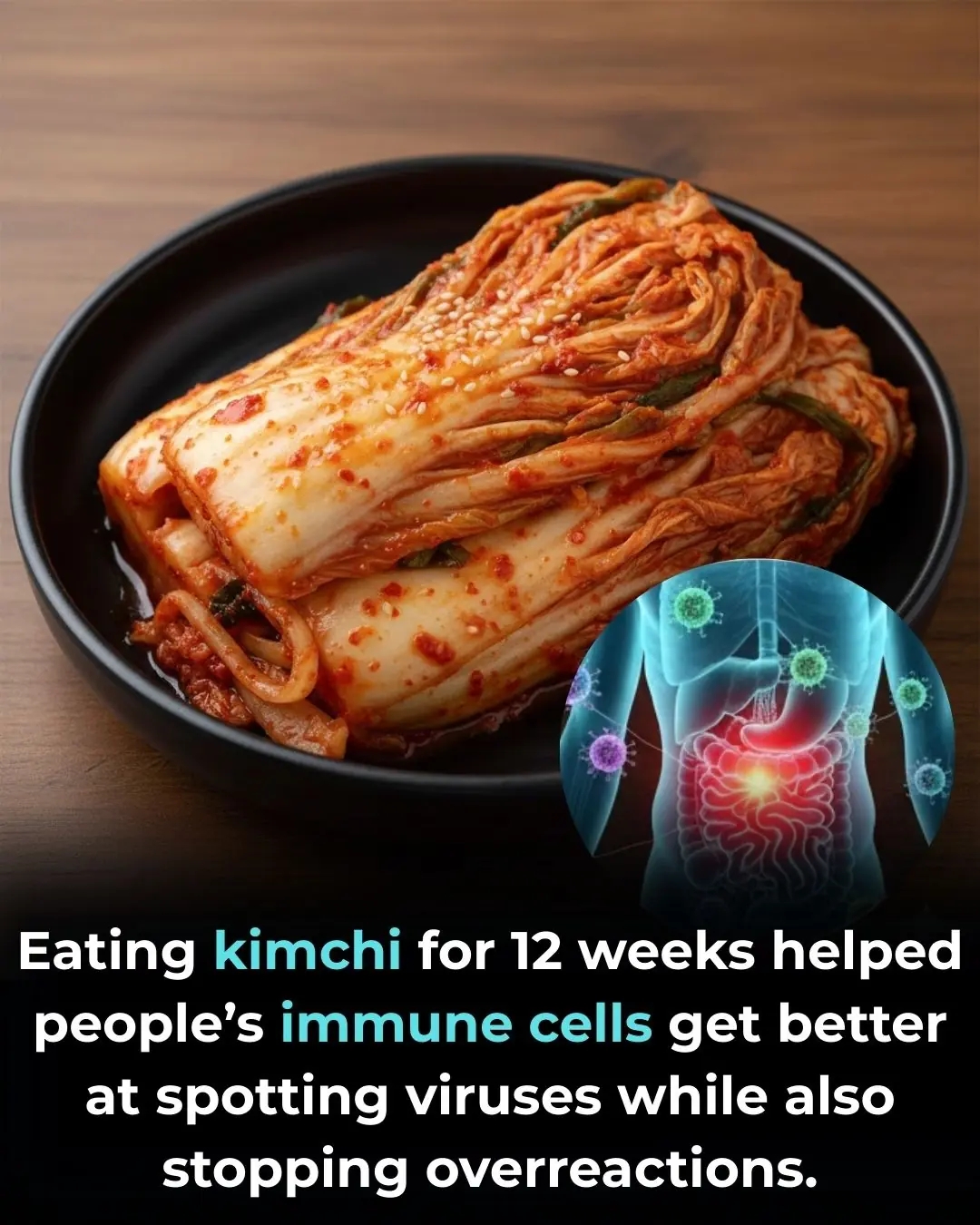 Kimchi Consumption and Immune Balance: Evidence from a 12-Week Human Clinical Study
