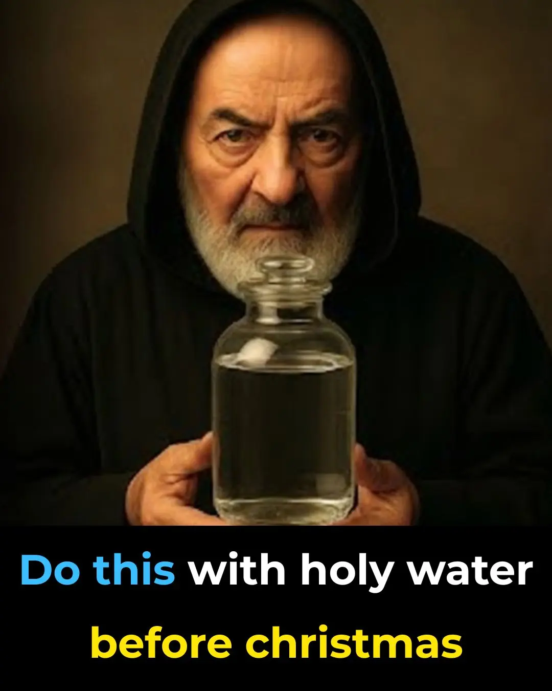 Three holy water rituals many people practice at home before Christmas