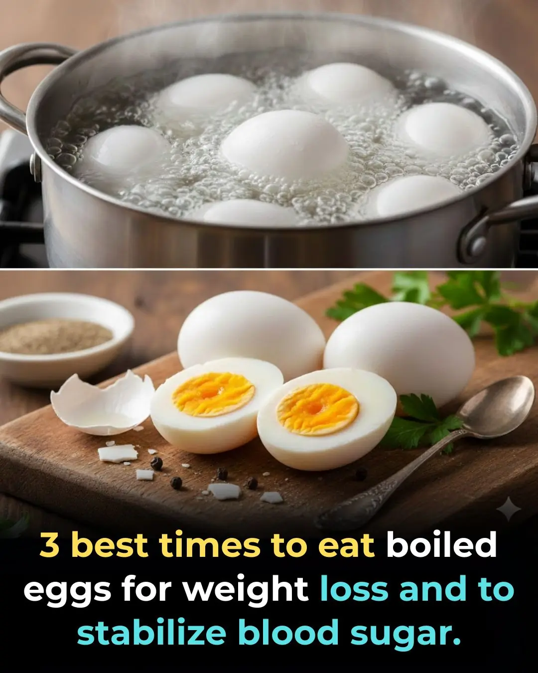 Three Ideal Times to Eat Boiled Eggs for Effective Weight Loss and Stable Blood Sugar