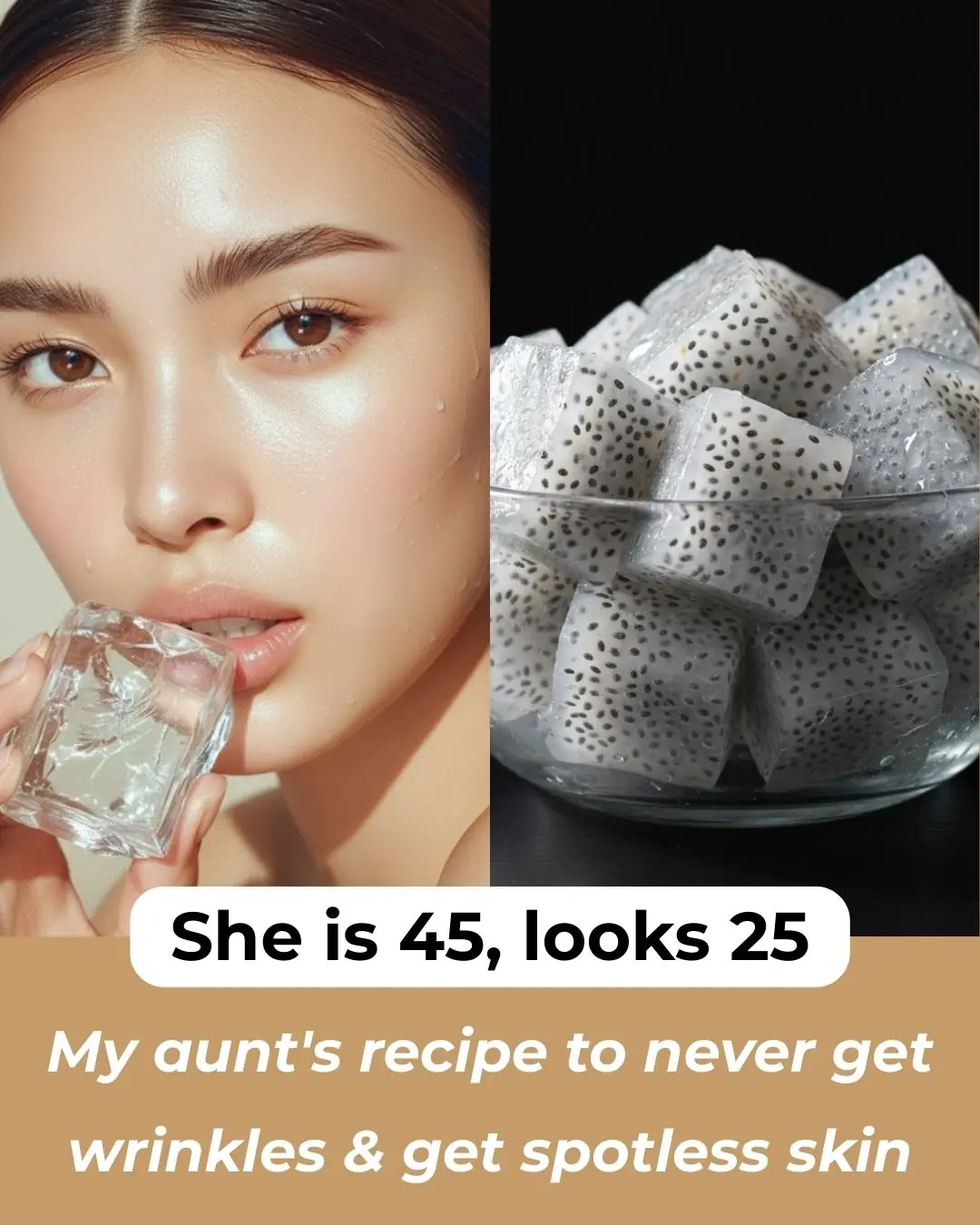 DIY Rice Water Ice cubes for Clear Skin – Shrink Large Pores