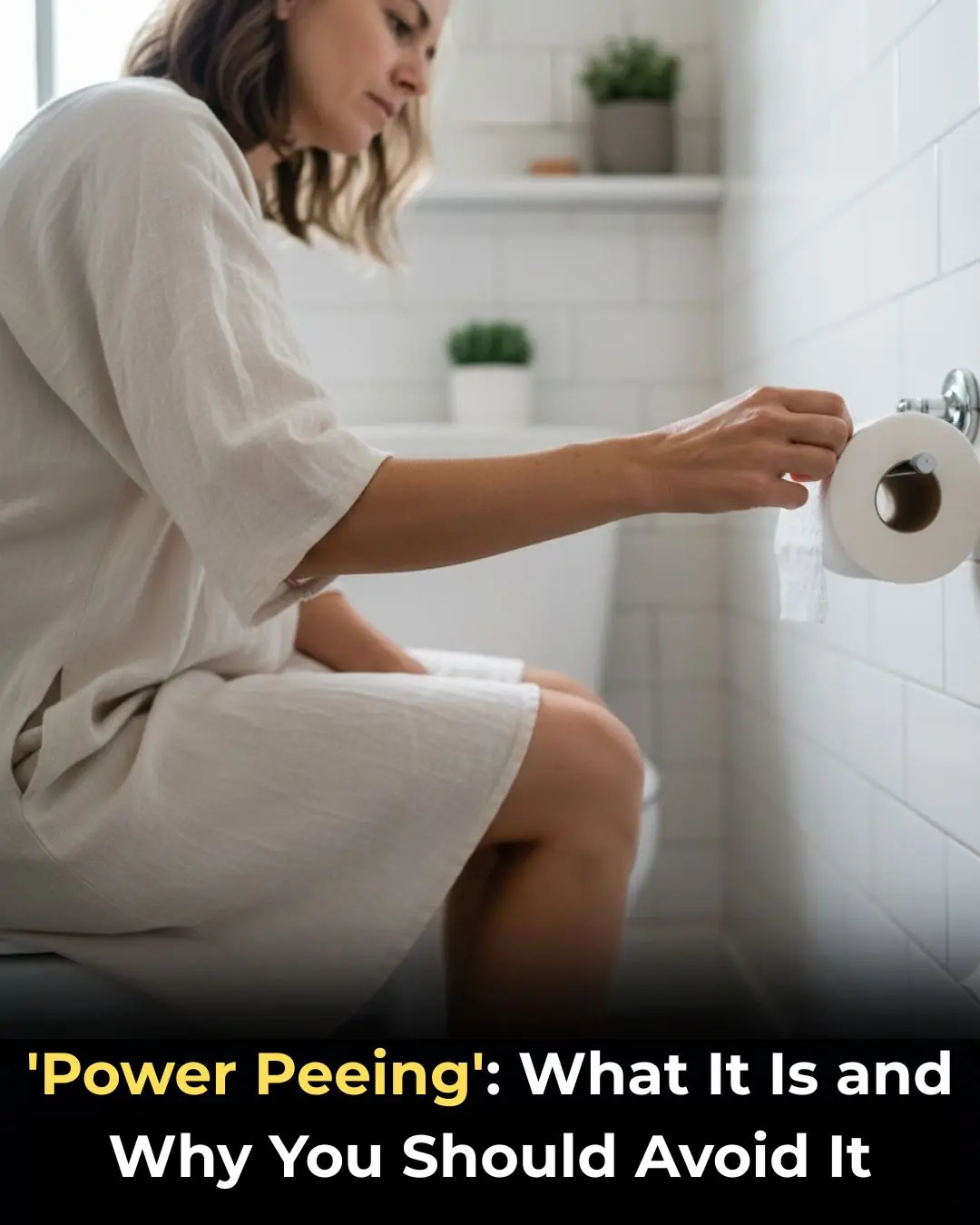 ‘Power Peeing’: What It Is and Why You Should Avoid I