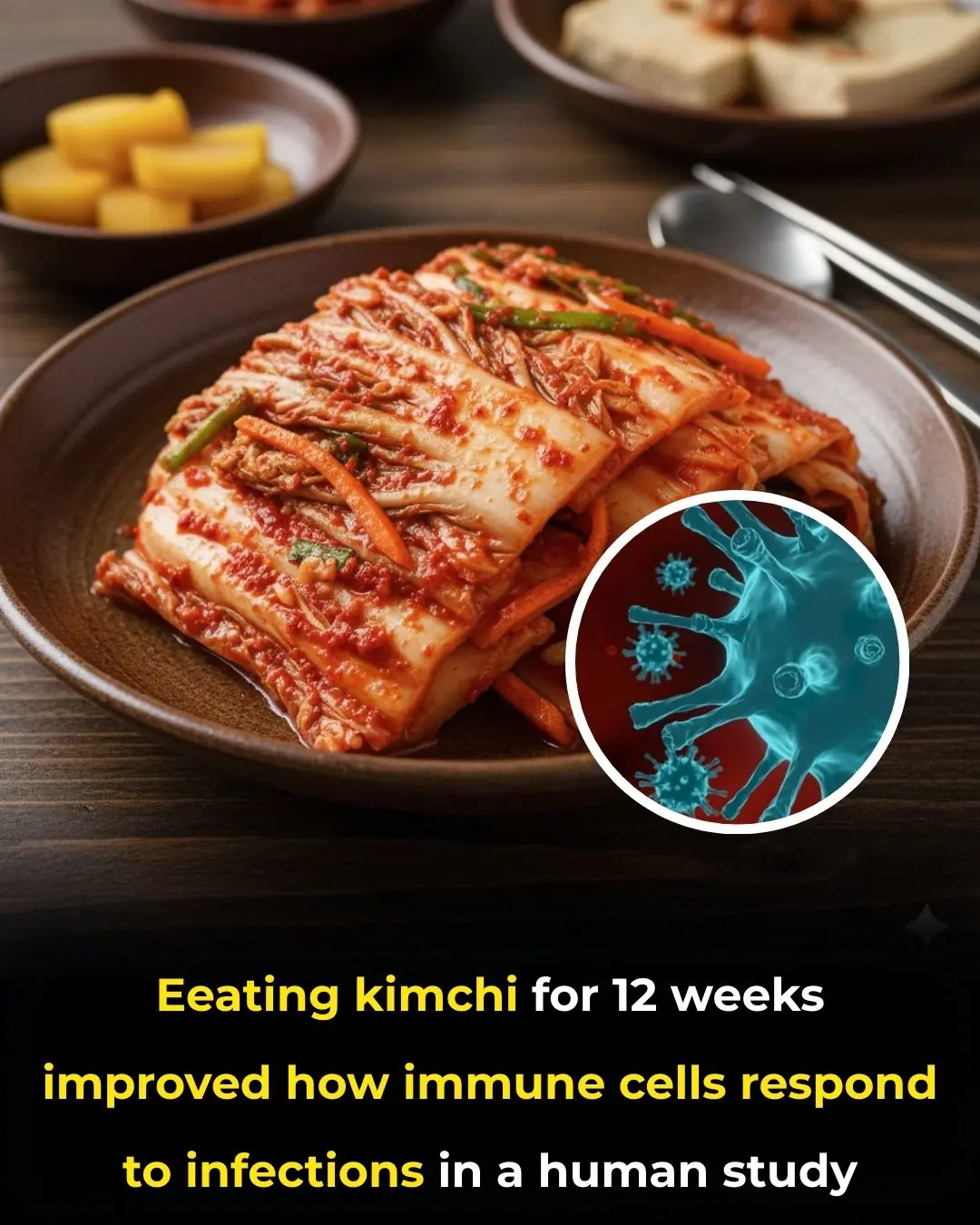 Kimchi Consumption and Immune Balance: Evidence from a Controlled Human Trial