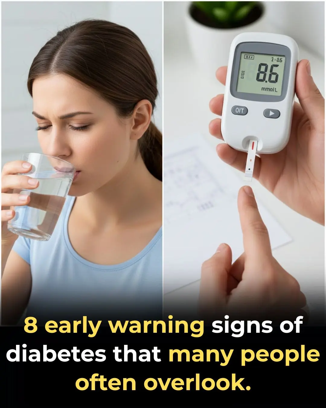8 Early Signs of Diabetes That Many People Overlook