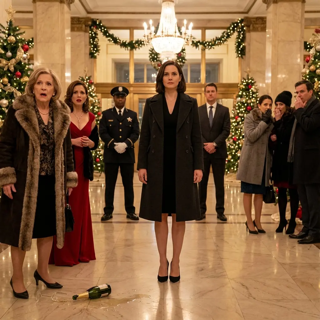 At thirty-seven, I walked into the Grand Westbrook Hotel in downtown Chicago wearing a simple black dress and a wool coat I’d owned for years.