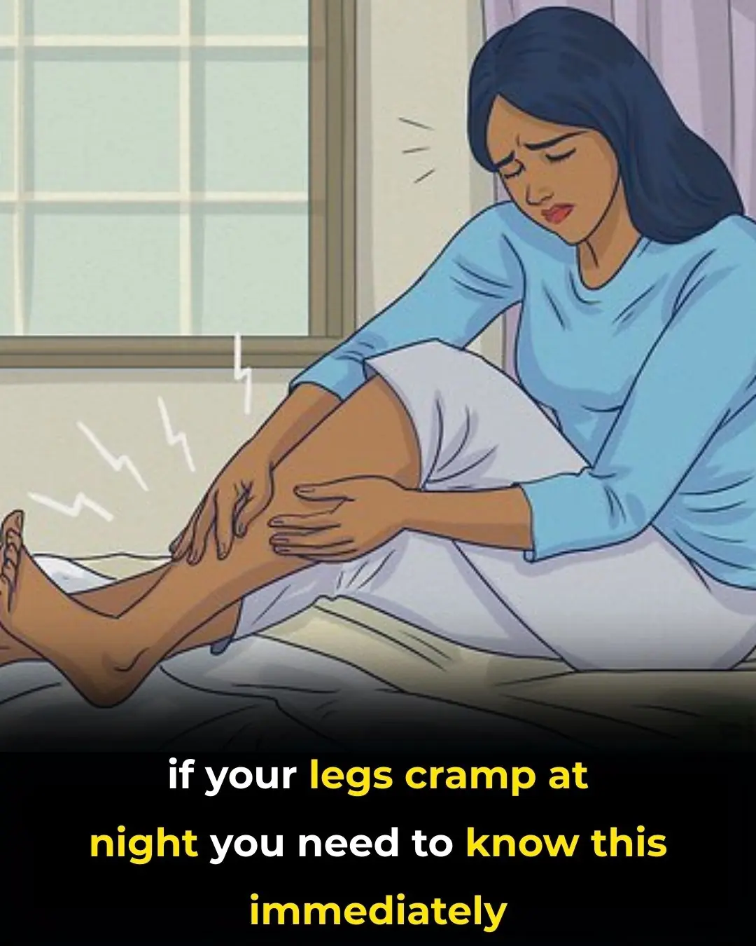 What causes night cramps and how to fix the problem