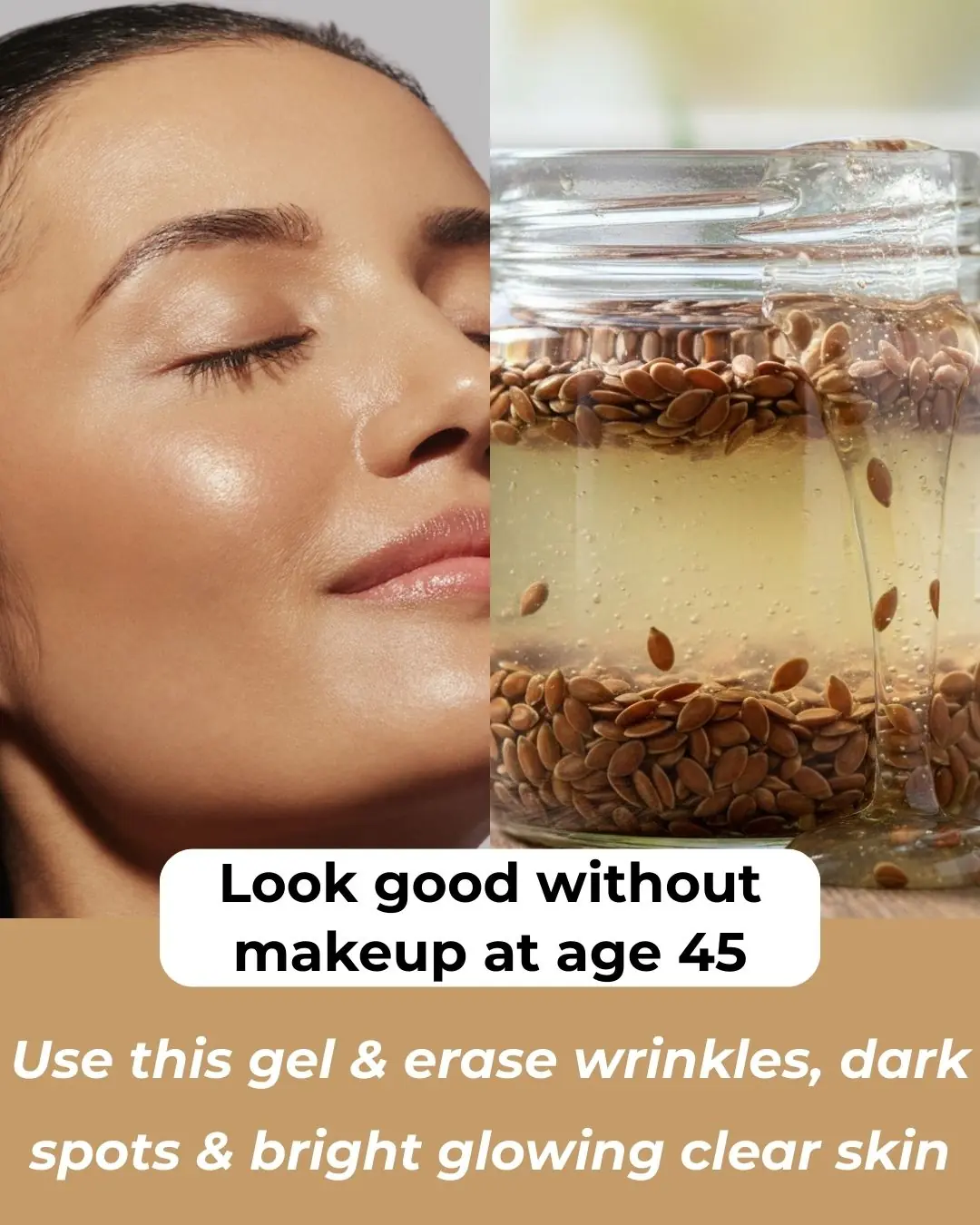 Flaxseed Gel for Glowing Skin