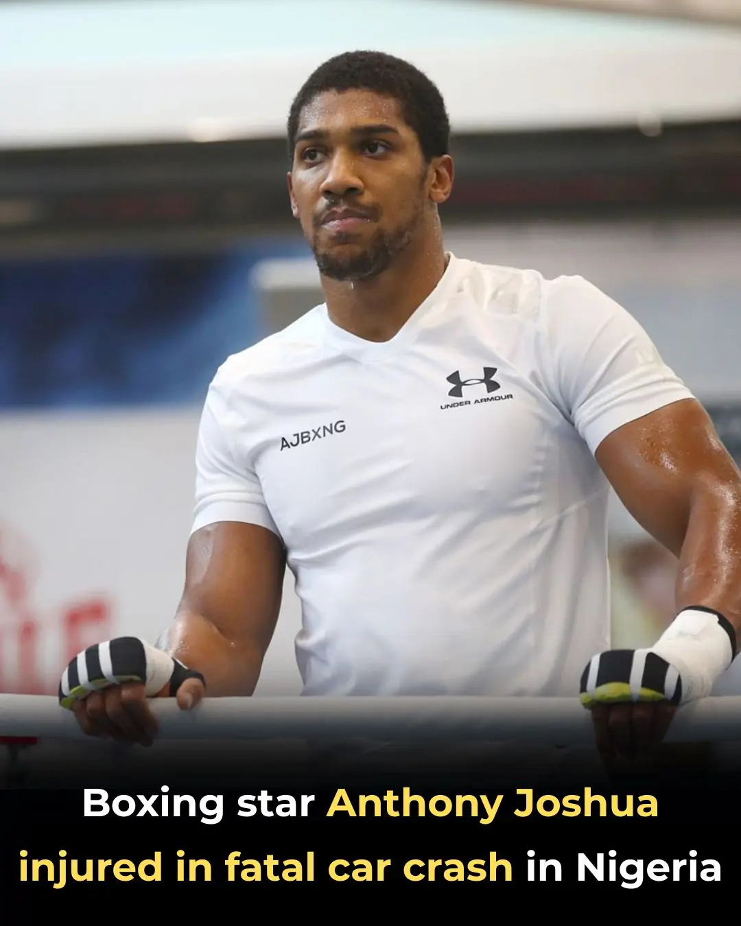 Boxer Anthony Joshua hurt in fatal two-vehicle crash