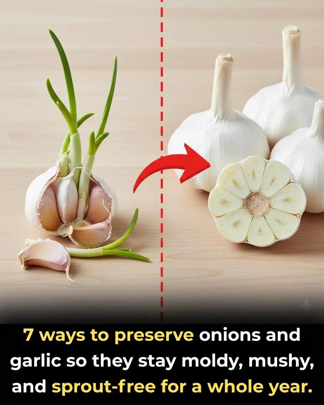 7 ways to preserve onions and garlic so they don't mold, rot, or sprout all year round