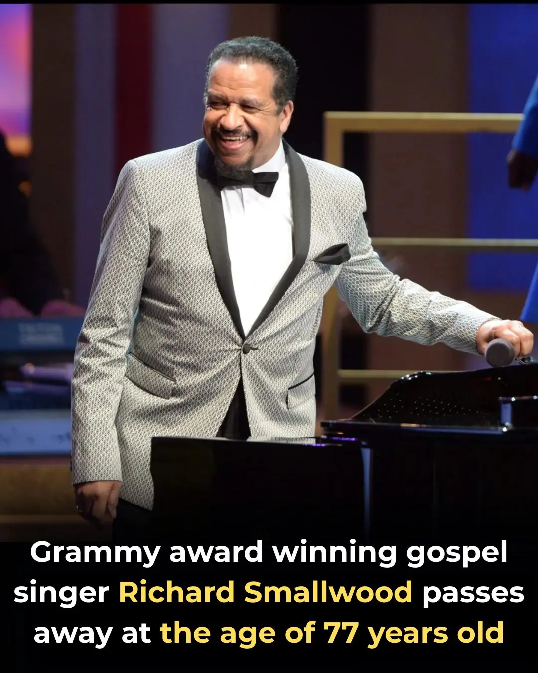 Grammy winning Gospel star Richard Smallwood dies