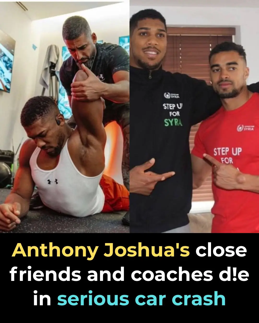 Anthony Joshua: What you may not know about two men killed in Ogun crash