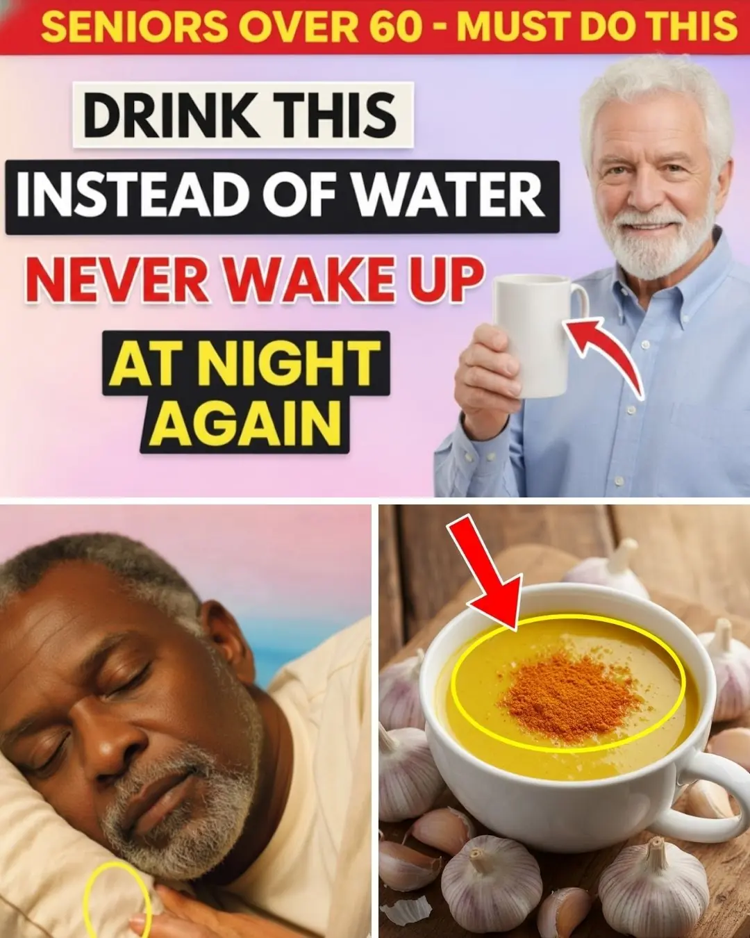 Over 60? Struggling to Sleep Through the Night? Try This Simple Bedtime Drink for Deeper Rest