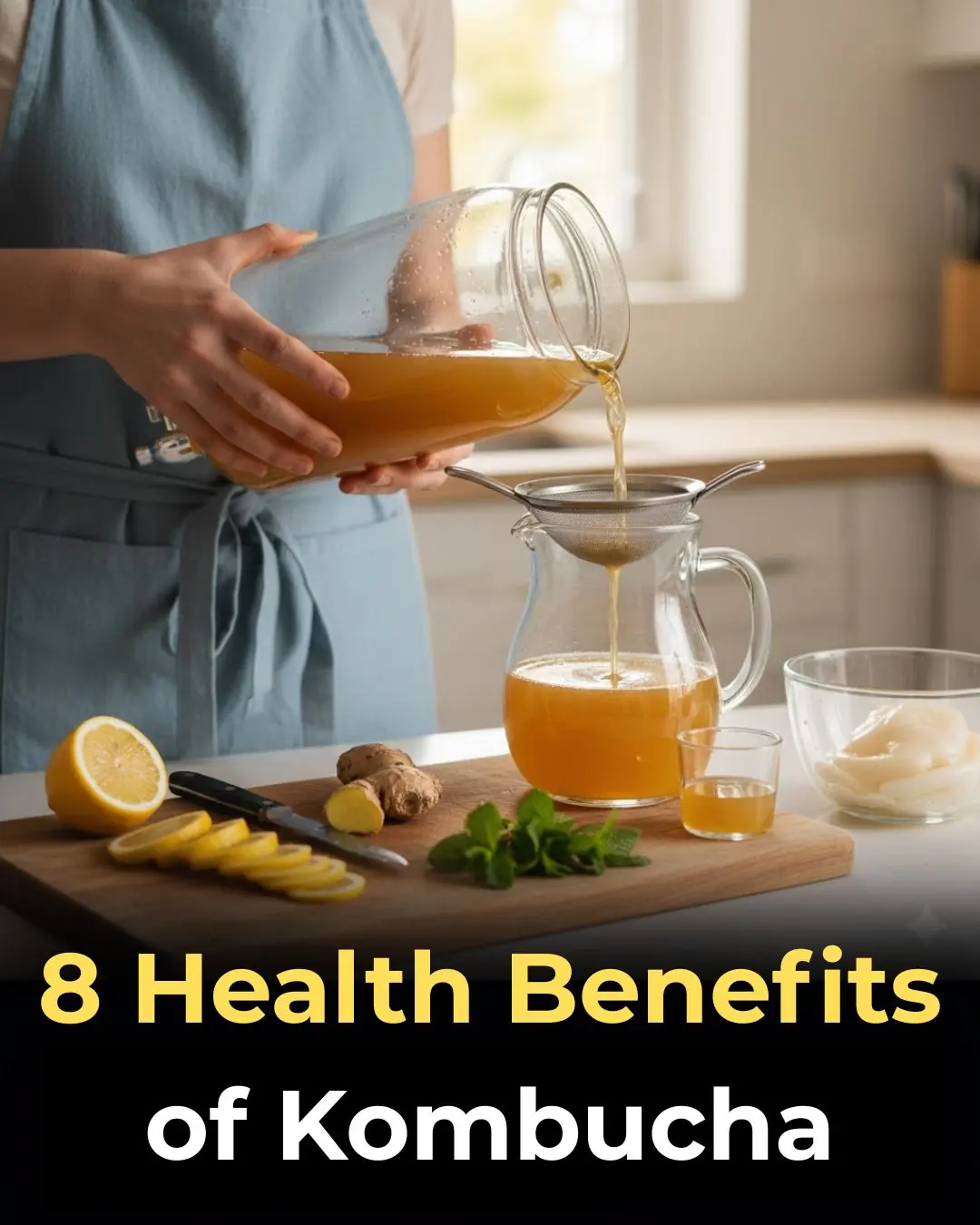 8 Potential Health Benefits of Kombucha