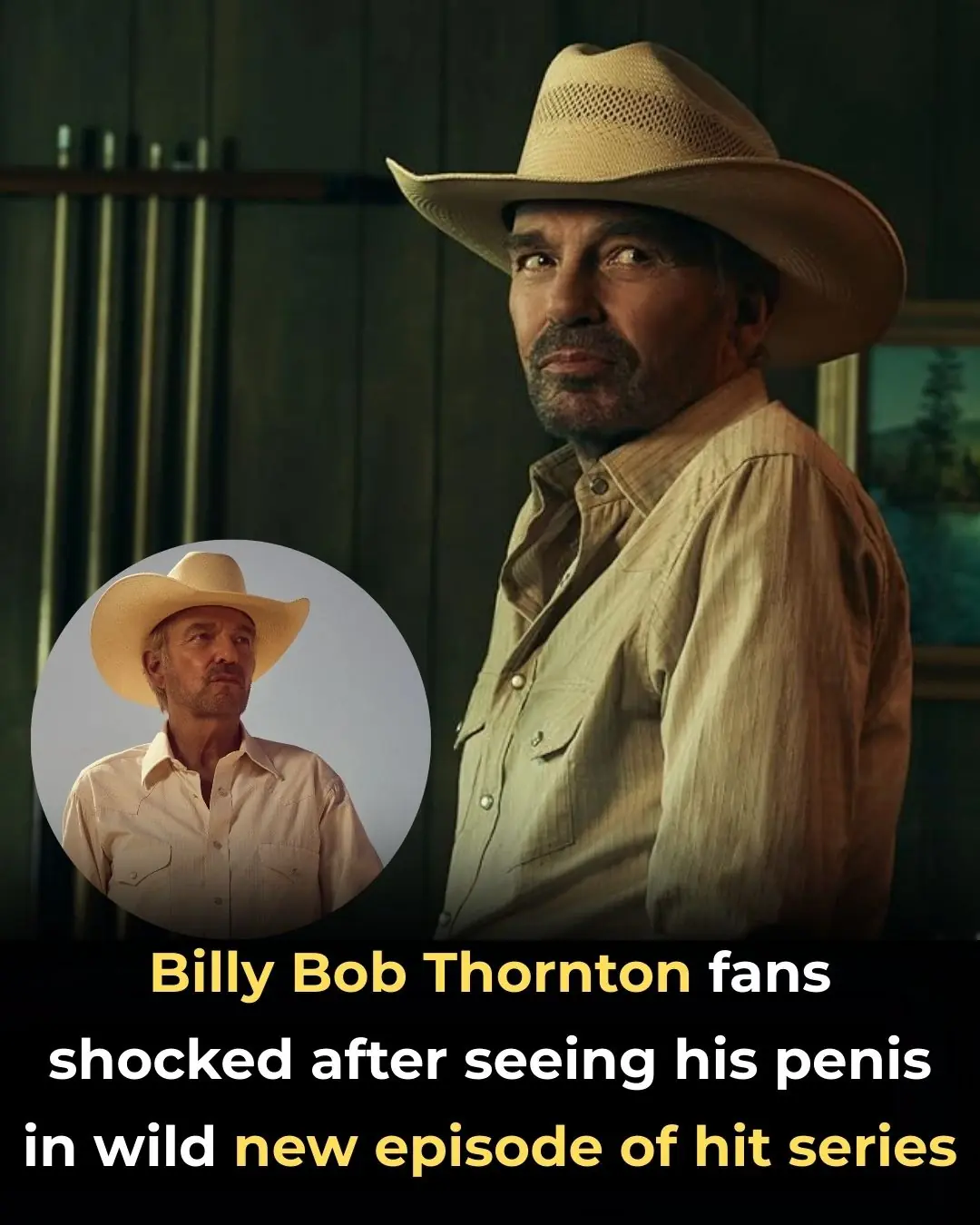 Billy Bob Thornton fans shocked after seeing his penis in wild new episode of hit series