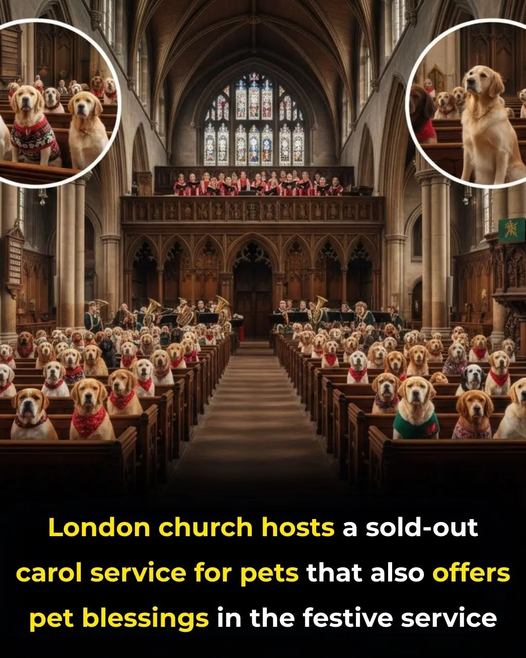 Carols with Pets: A Festive Celebration of Faith, Music, and Companionship