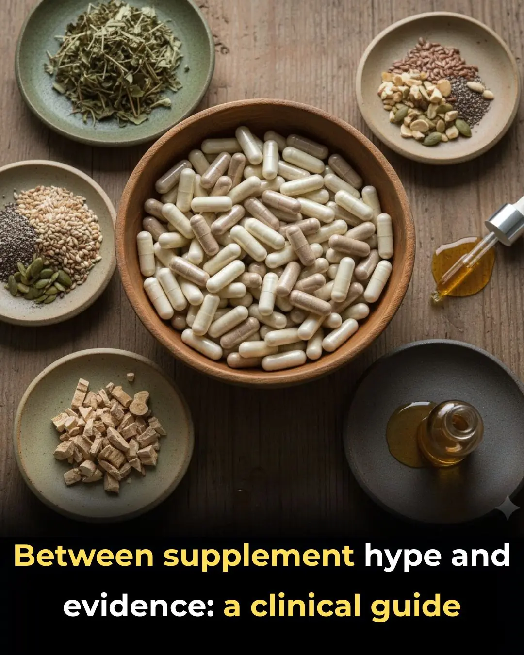 Between Supplement Hype and Evidence: A Clinical Guide for Informed Use