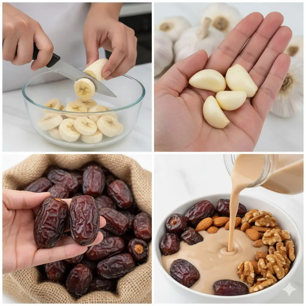 Bananas, Garlic, and Dates: The Powerful Health Combo