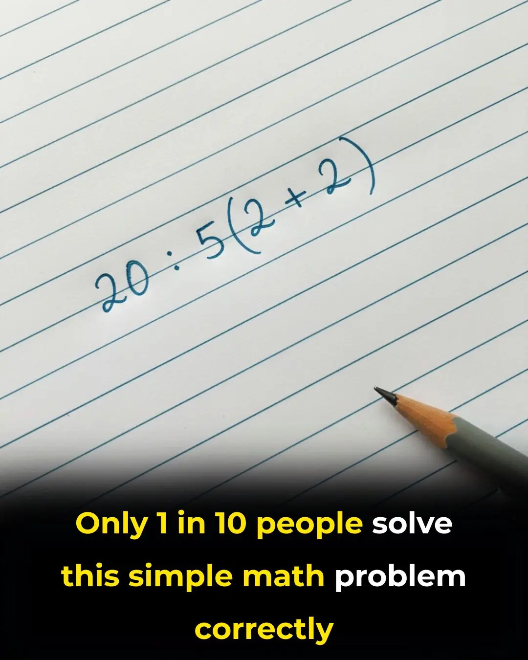 Only 1 in 10 People Get This Simple Math Problem Right