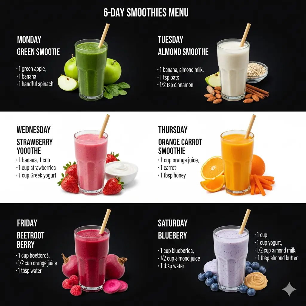 Transform Your Mornings: Discover the Power of 7 Days of Healthy Smoothies