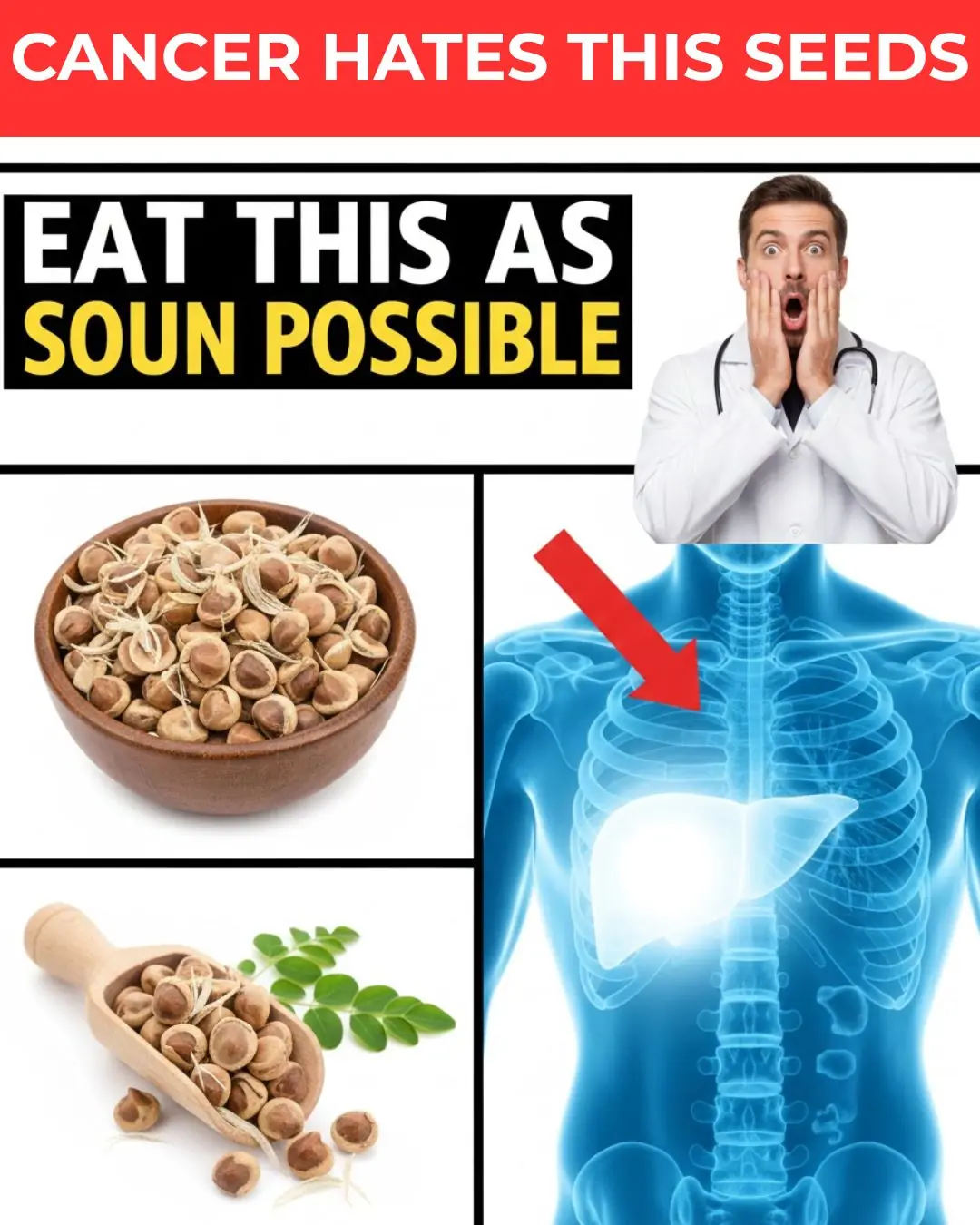 Cancer Hates These 6 Seeds: Seniors, Add Them Daily for Natural Antioxidant Support!