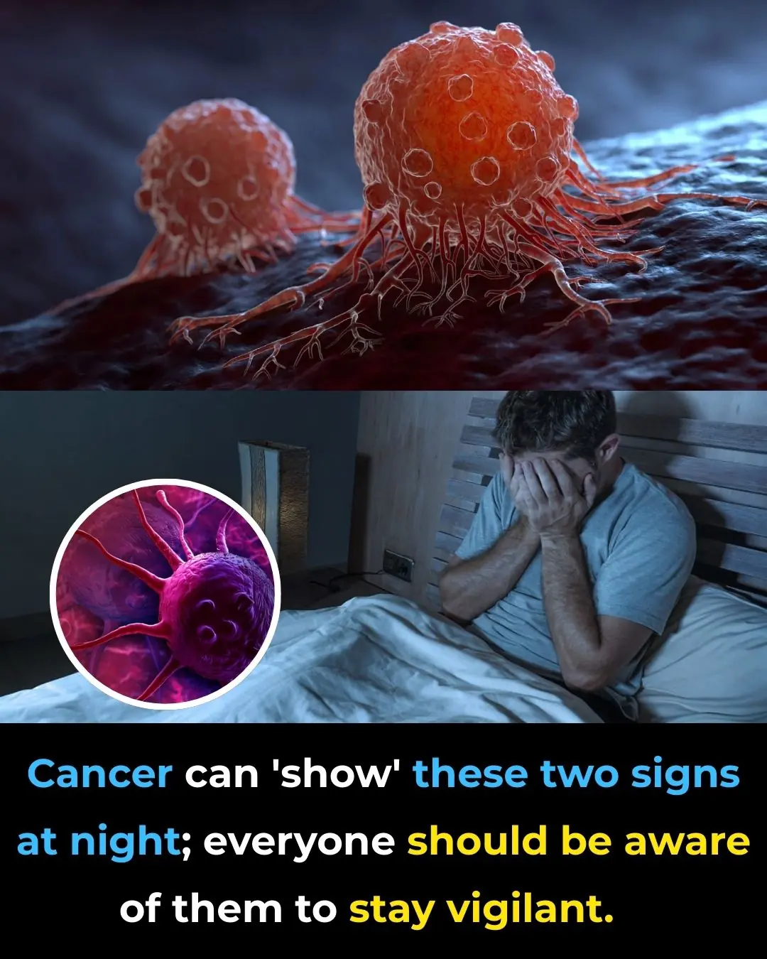 Cancer May Show These 2 Warning Signs at Night — Everyone Should Be Aware