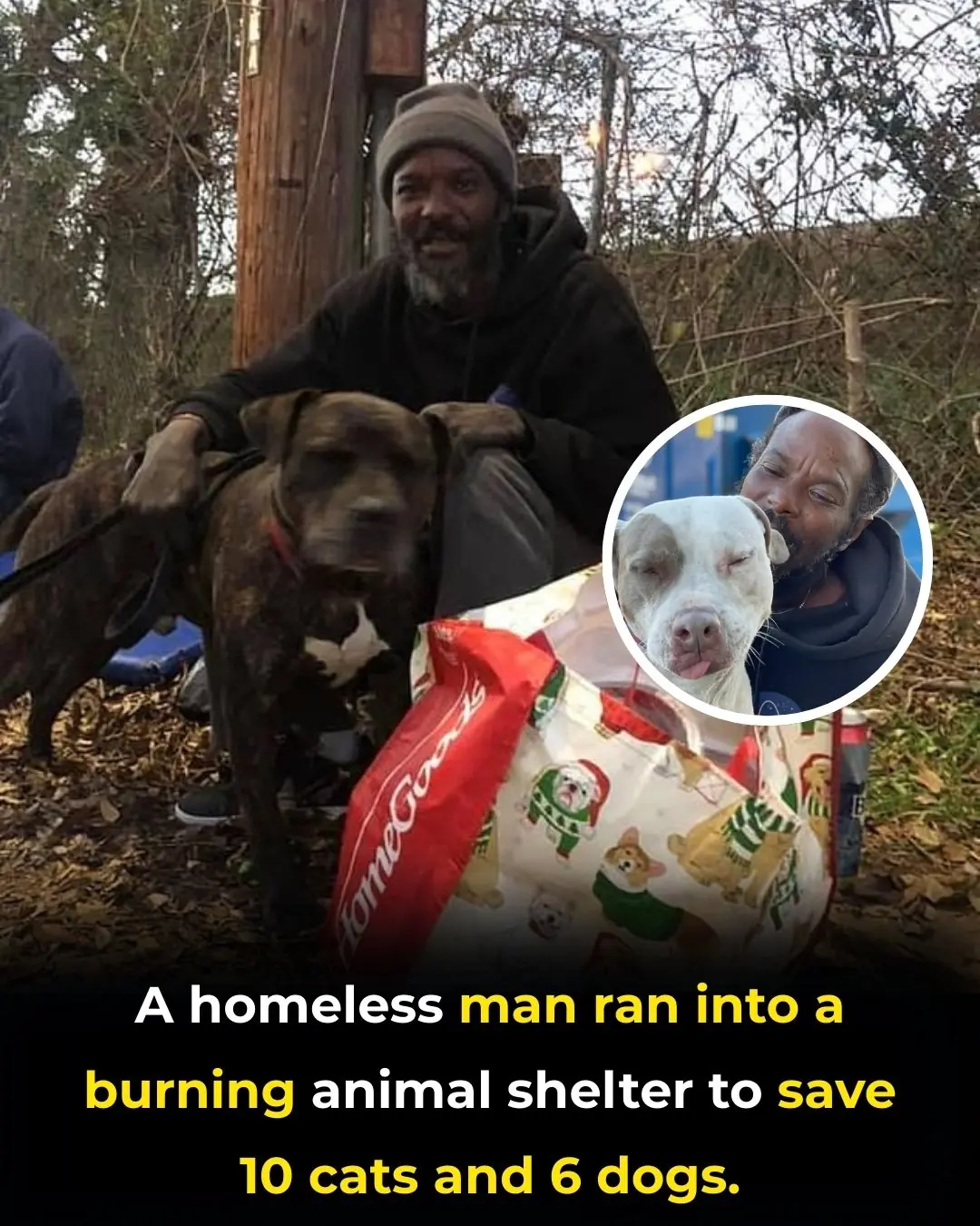 A Homeless Man’s Heroism: Saving Lives from the Flames