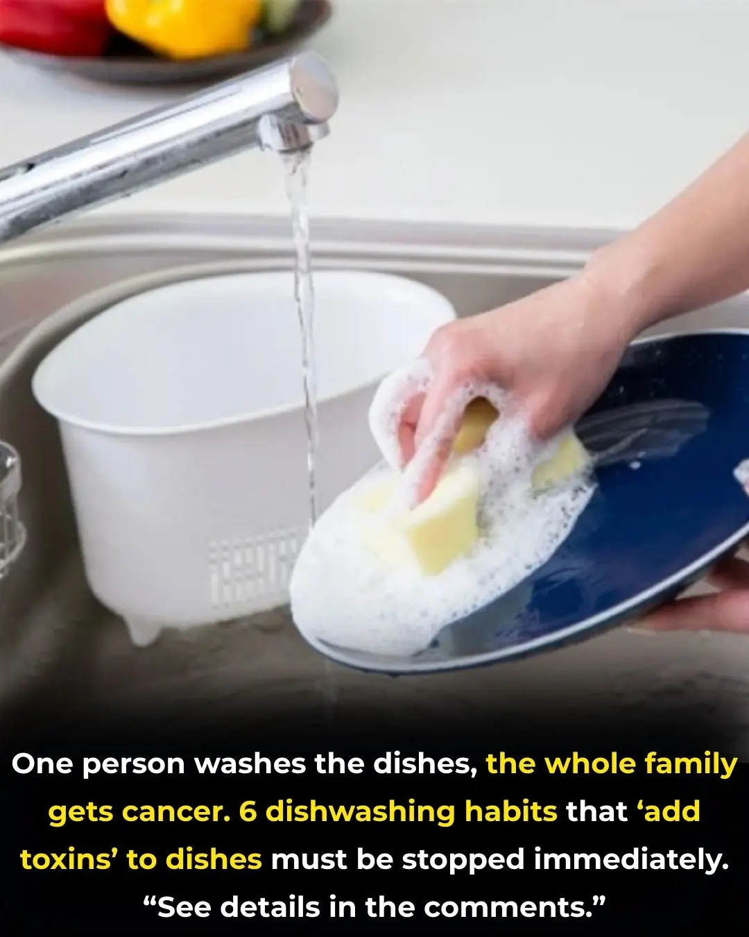 One Person Washes the Dishes, the Whole Family Faces Cancer Risk?