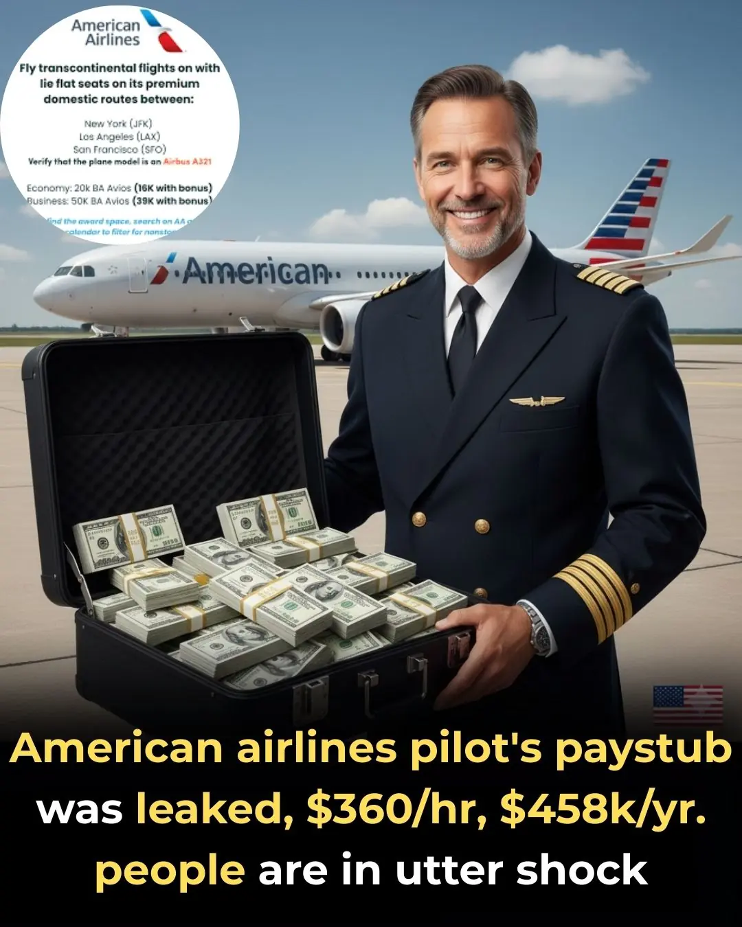 The Viral Pilot Paycheck: What $458,000 Reveals About Work, Worth, and Sacrifice