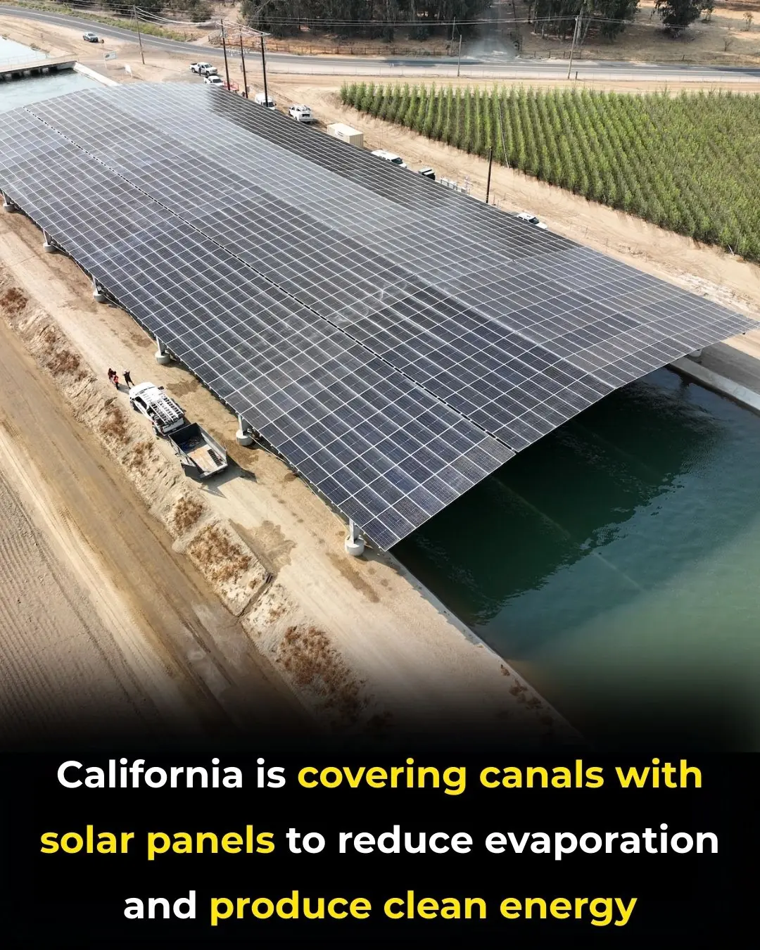 California Turns Irrigation Canals into Solar Power Stations