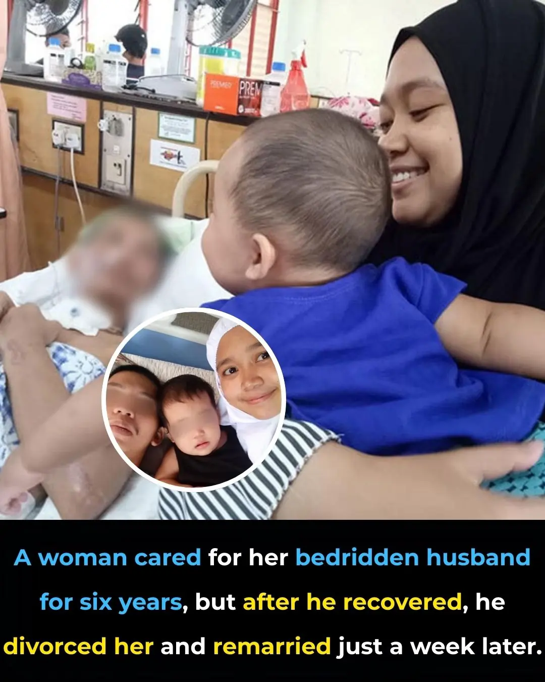 She Stayed When He Couldn’t Walk, He Left When He Could