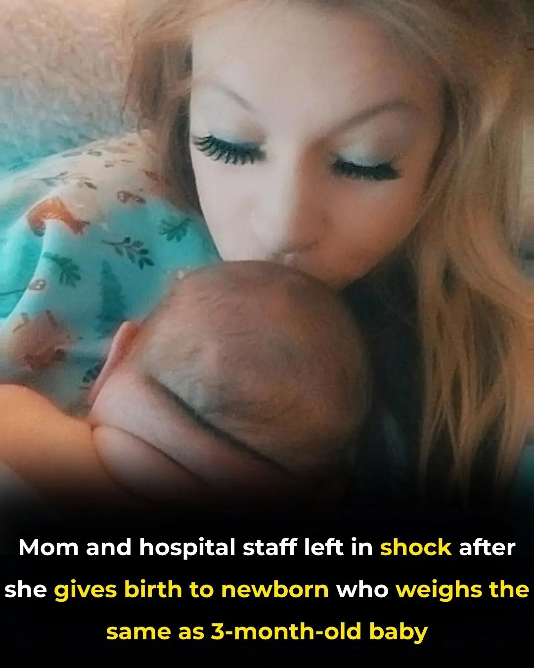 Arlington Mom Welcomes Giant Baby Boy