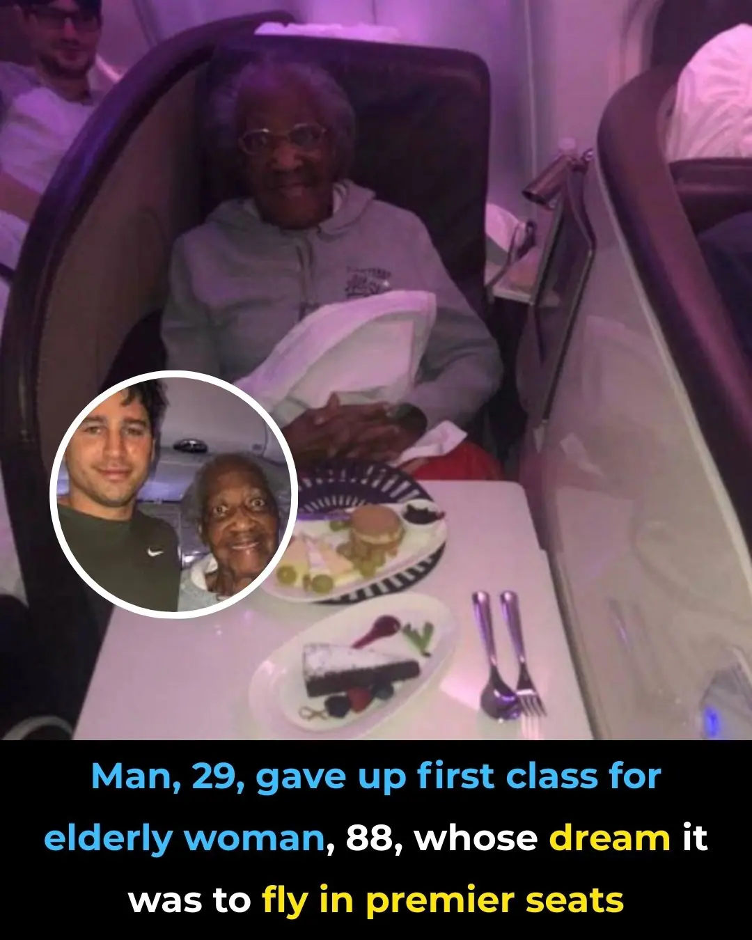A First-Class Act of Kindness at 30,000 Feet