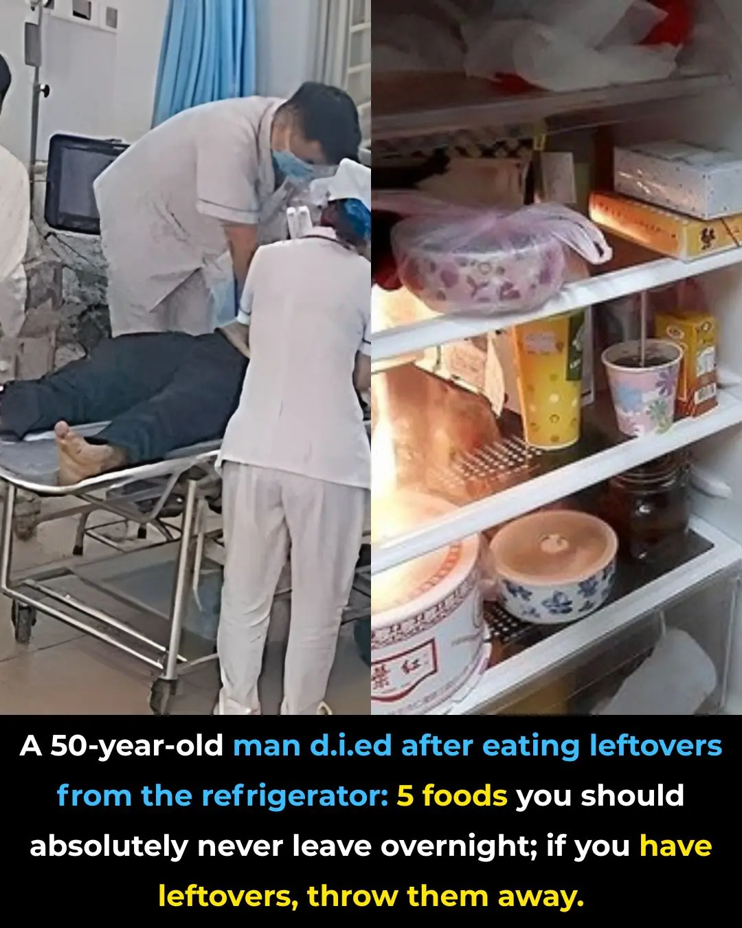 The Hidden Dangers of Eating Leftover Food Stored Overnight